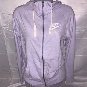 Women’s lavender vintage zip up
